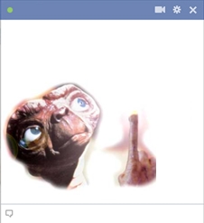 E.T. Facebook Chat Emoticon
