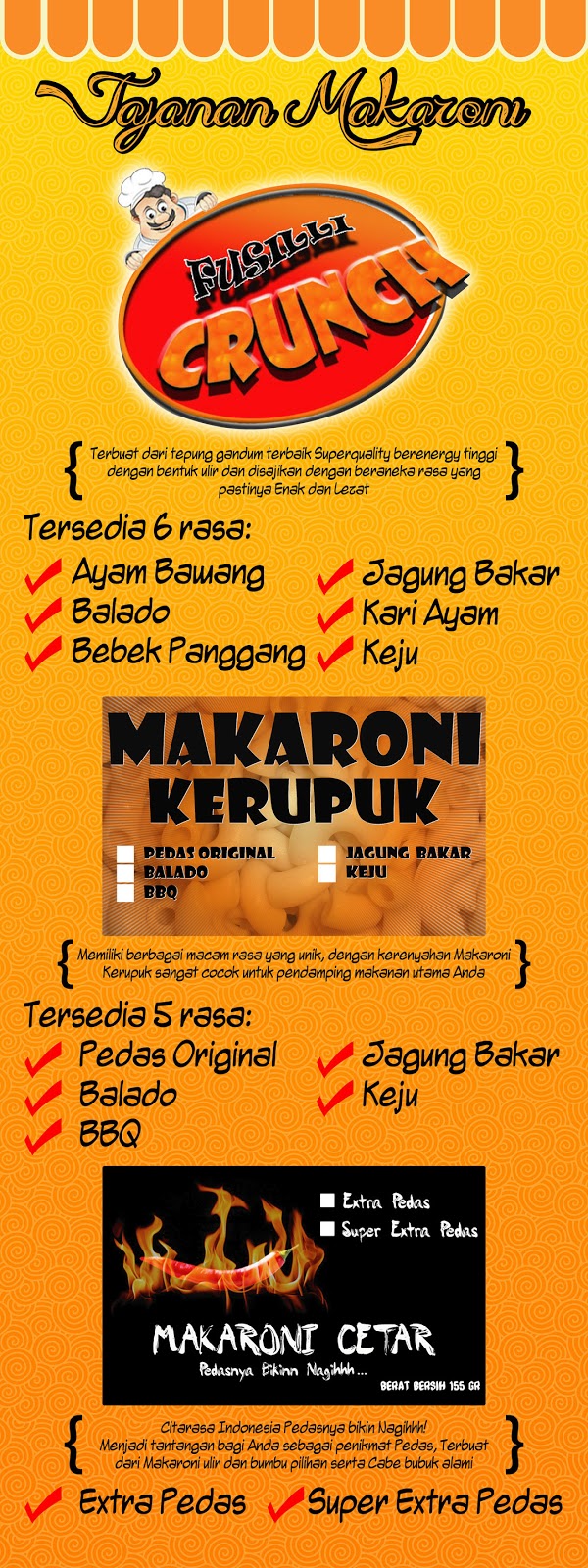 Jajanan Makaroni Goreng