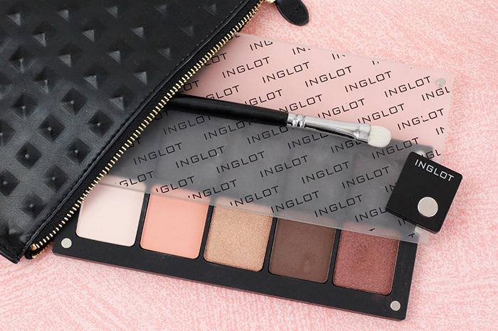 Inglot: Warm Eyeshadow Tones + HD Perfect Coverup Foundation