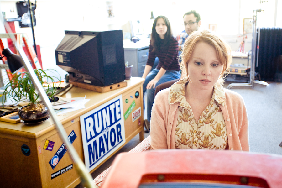 How the film handles its groundlings, the campaign workers who make things ... How the film handles its groundlings, the campaign workers who make things ...