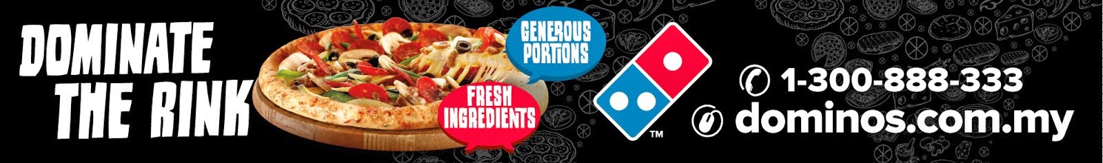 Dominos Pizza. Official Pizza MIHT14. MIHT Malaysia