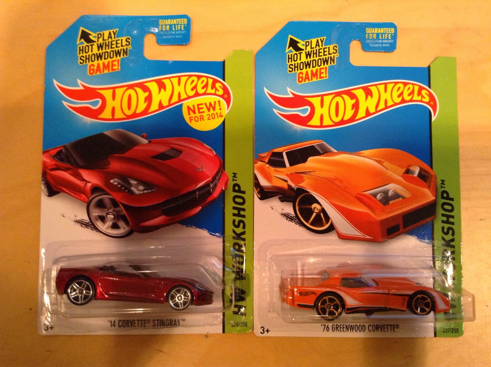 hot wheels 14 corvette stingray convertible