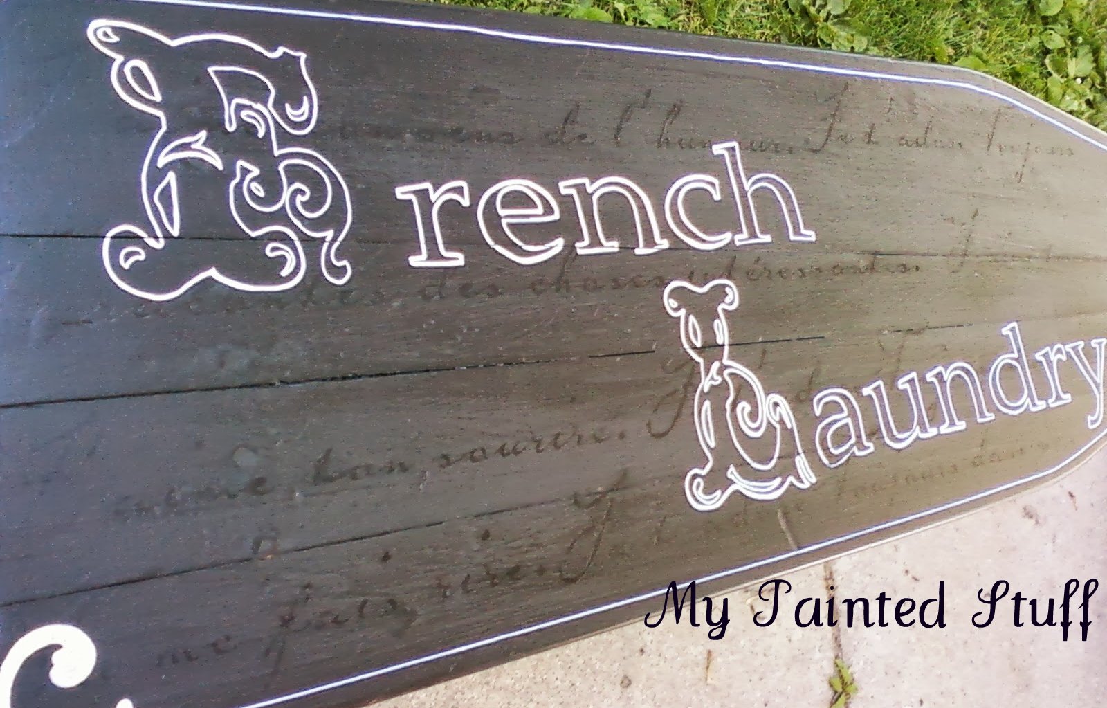My Painted Stuff French Laundry Ironing Board