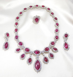 IMPORTANT RUBY AND DIAMOND NECKLACE