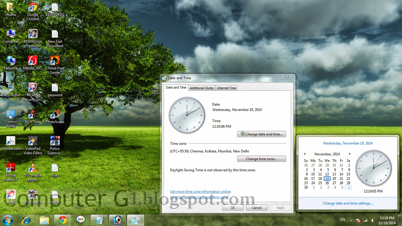 Computer G Define Clock
