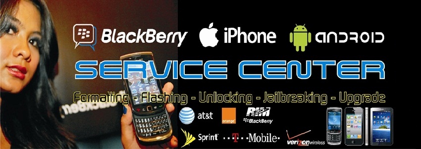 Cervice Center Andoid, iPhone dan Blackberry