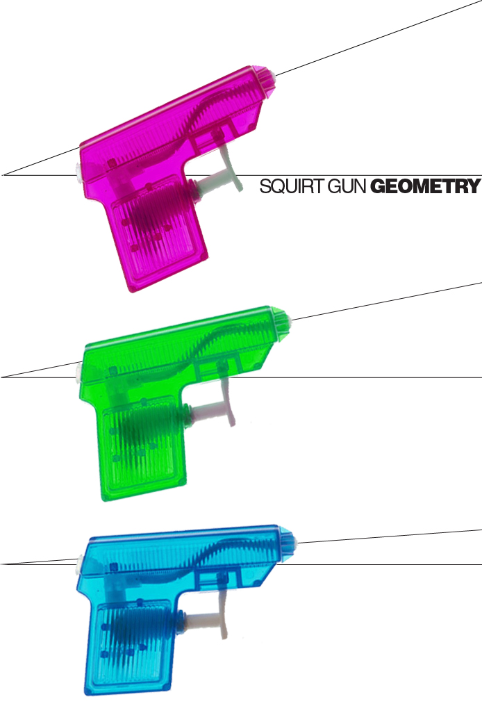 E is for Explore! Squirt Gun Geometry