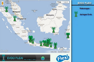 flexi unlimited jangkauan sinyal internet evdo flexi