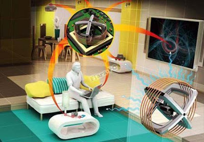 WiTricity Charging Ponsel Komputer Laptop Nirkabel