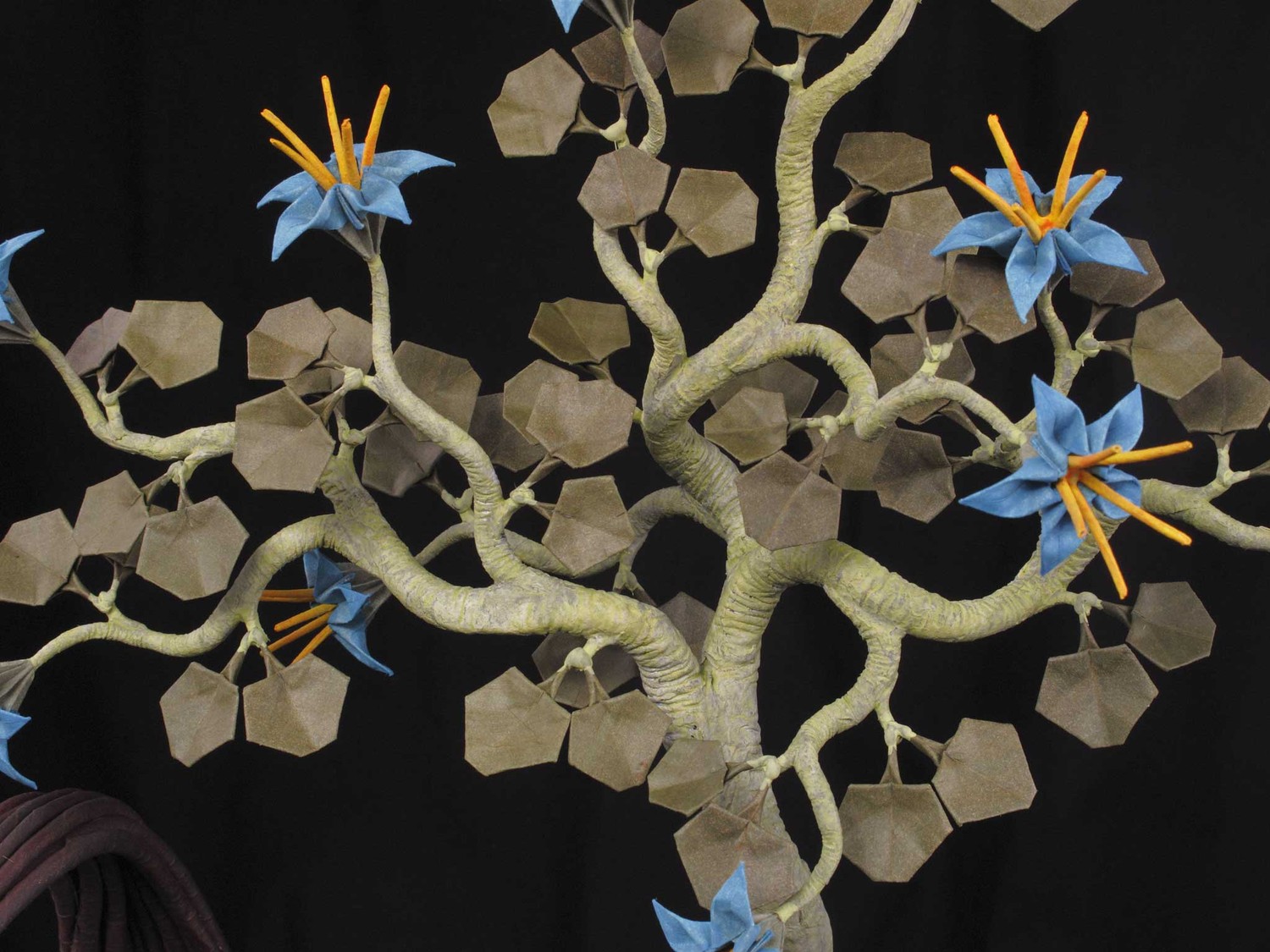 paradis express Origami ikebana