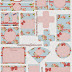 Kit Shabby Chic de Rosas para Imprimir Gratis.