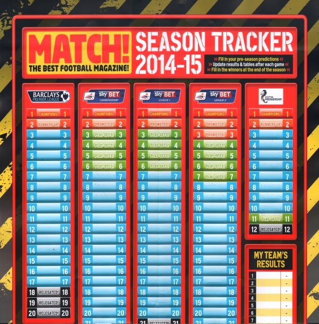 match magazine season tracker match magazine season tracker