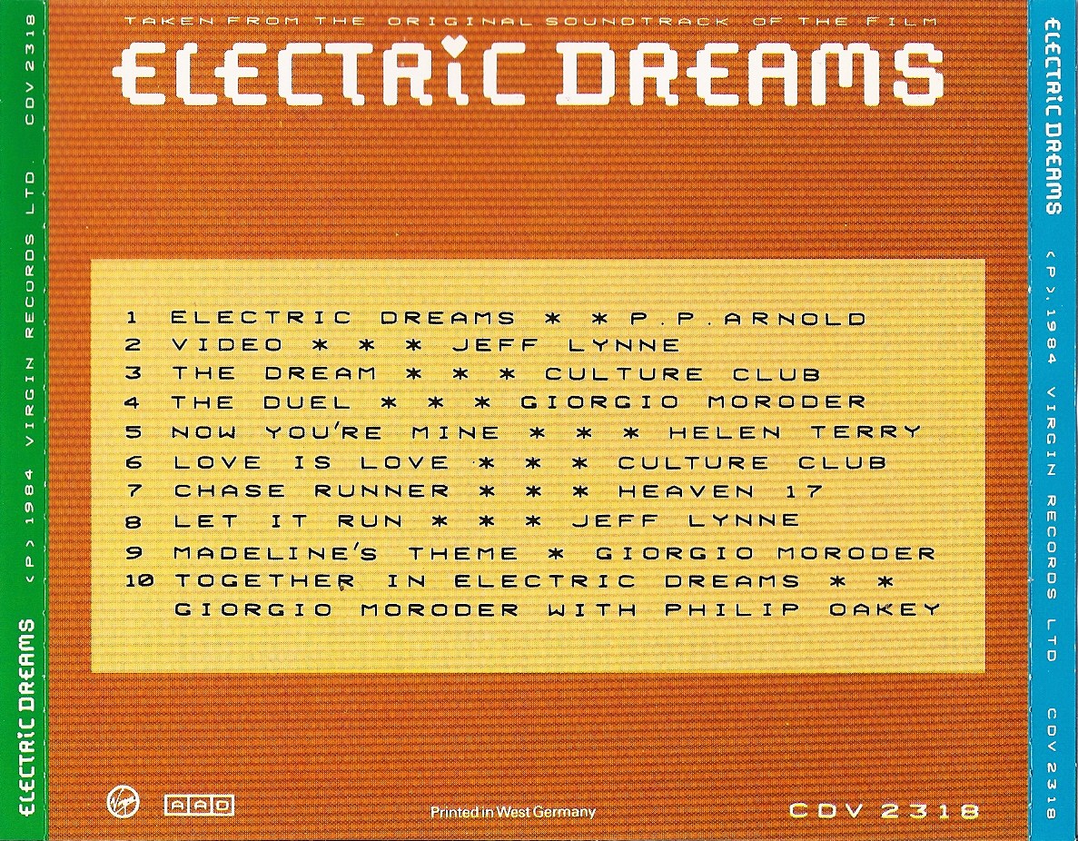 Side Stepping The Mainstream V/A (Soundtrack) Electric Dreams (CD/1984)