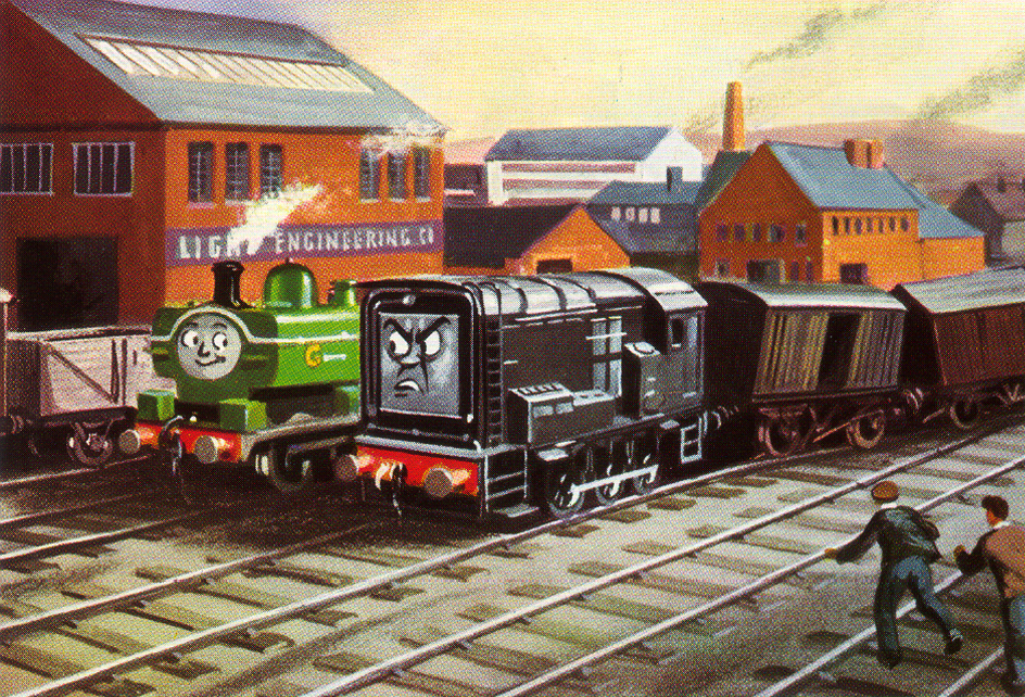 The Railfan Brony Blog RWS 13 Duck and the Diesel Engine