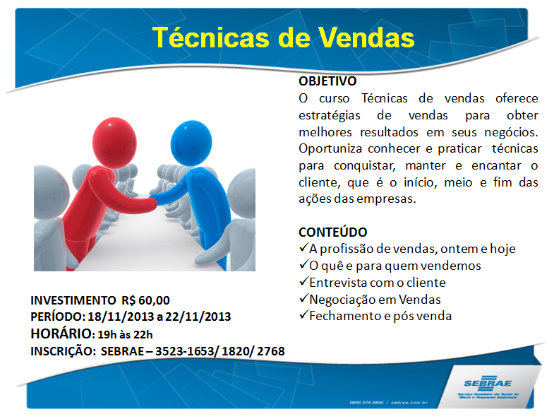 Curso de vendas gratis