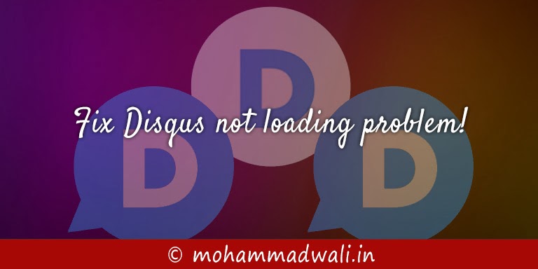 Disqus not loading