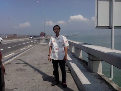 di Jembatan Penang-Kedah Malaysia