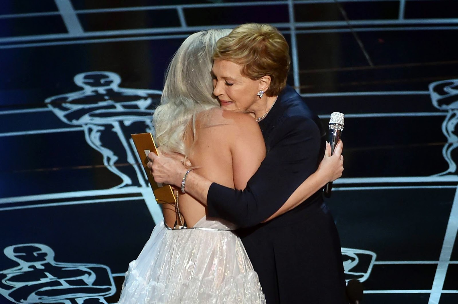 Lady Gaga y Julie Andrews Lady Gaga y Julie Andrews