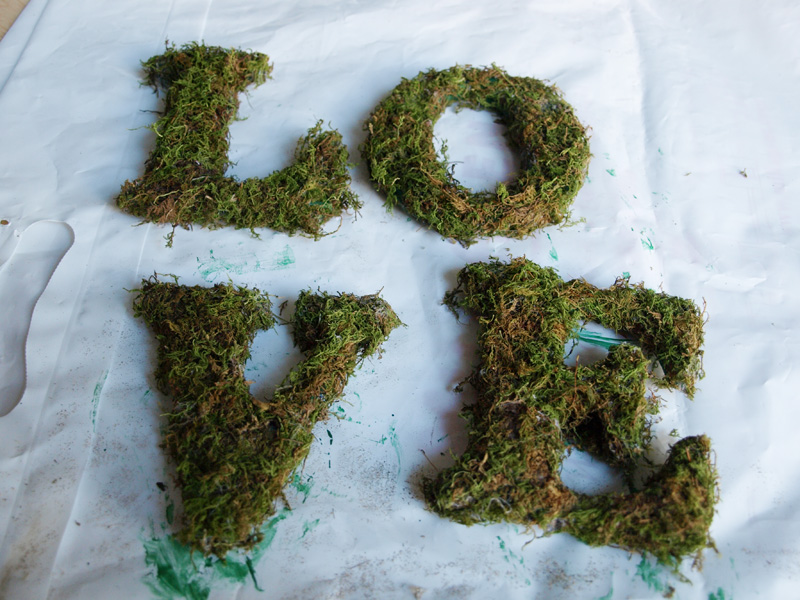 Topiary Love Easy Letter Topiaries Less Than Perfect Life of Bliss