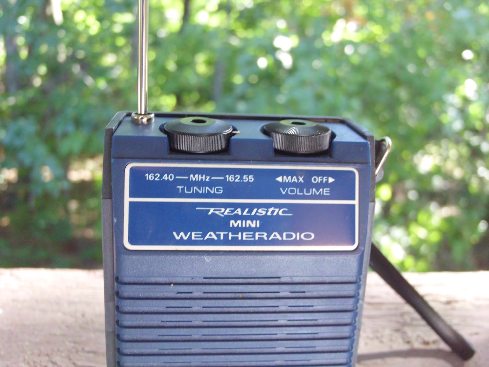 Already Loved Thrifted Vintage Realistic Weather Radio
