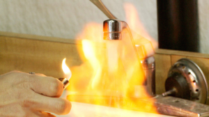 make water flammable