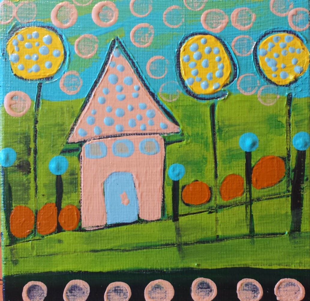 Christy Tremblay Art A Painted House A Day My Daily Painted Houses