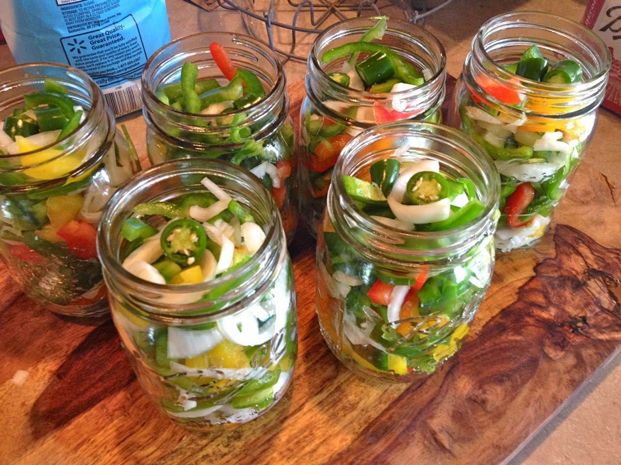 Mish Mash Sweet & Sour Pickled Peppers and Onions