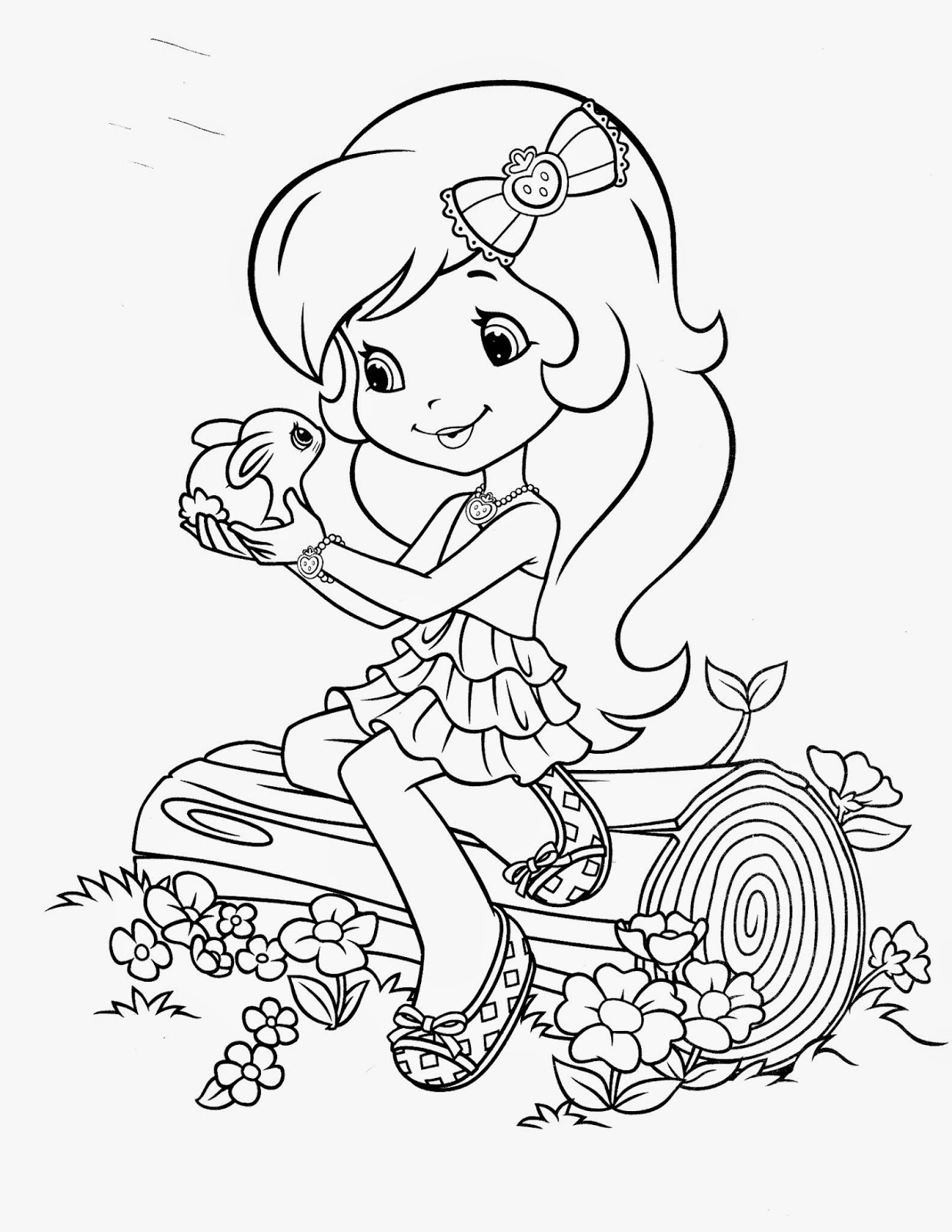 desenhos para colorir e imprimir desenhos da moranguinho para