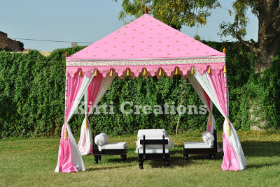 Handmade Garden Tent