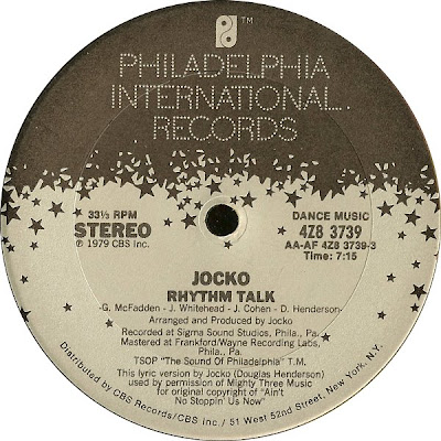 Jocko ‎– Rhythm Talk (1979, 12'', 192)