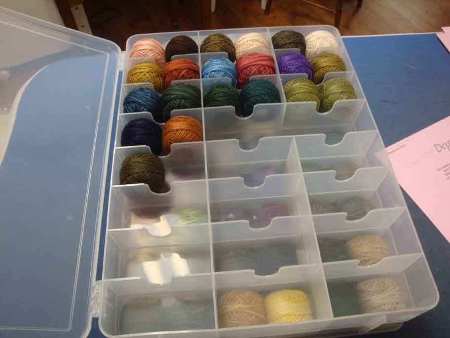 Crazy Quilter on a Bike! Thread Organization!!!!!!