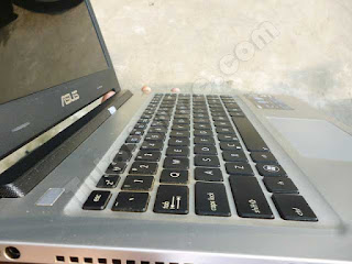 Bentuk keyboard Asus K46CA