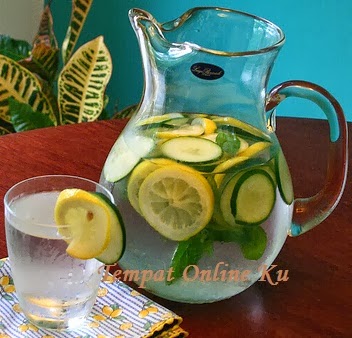 Cara Membuat Infused Water Kiwi Lemon | resep infused water cucumber lemon mints resep aneka Cara Membuat Infused Water Kiwi Lemon | resep infused water cucumber lemon mints resep aneka
