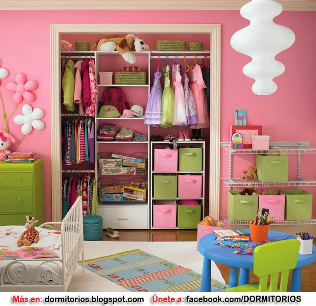 Closet para niÃos y niÃas : dormitorios