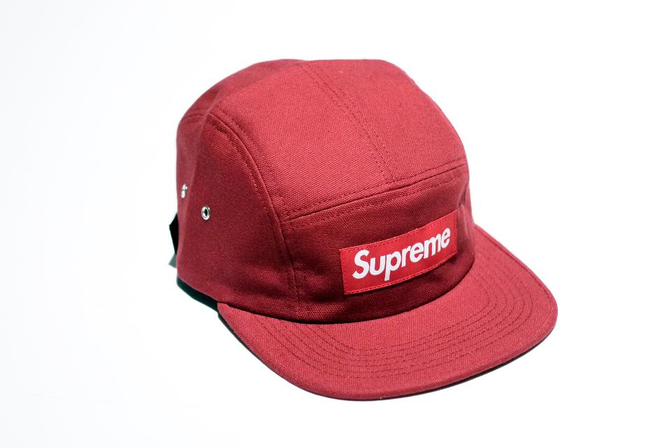 supreme canvas camp cap