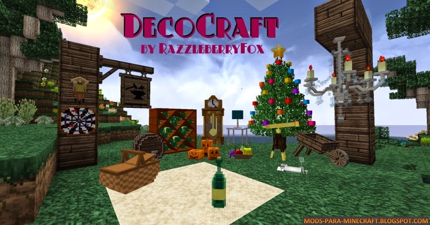 DecoCraft Mod para Minecraft 1.7.2/1.7.10