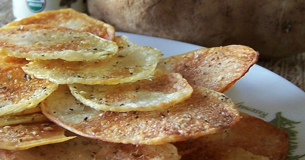 OllaPodrida Homemade Potato Chips with Garlic & Herbs