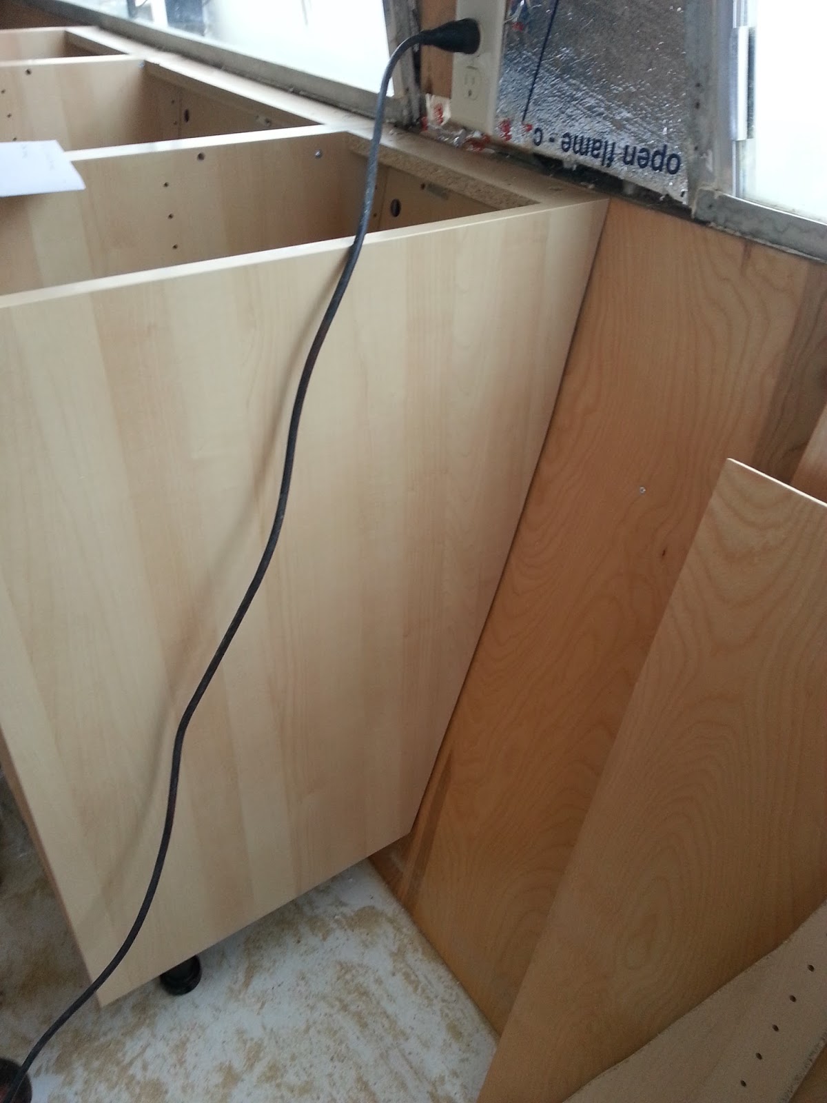 A Boat ReBorn Getting to the details walls...and changes.