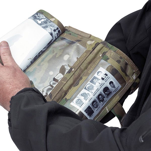 webbingbabel Tactical Wrist Map Case