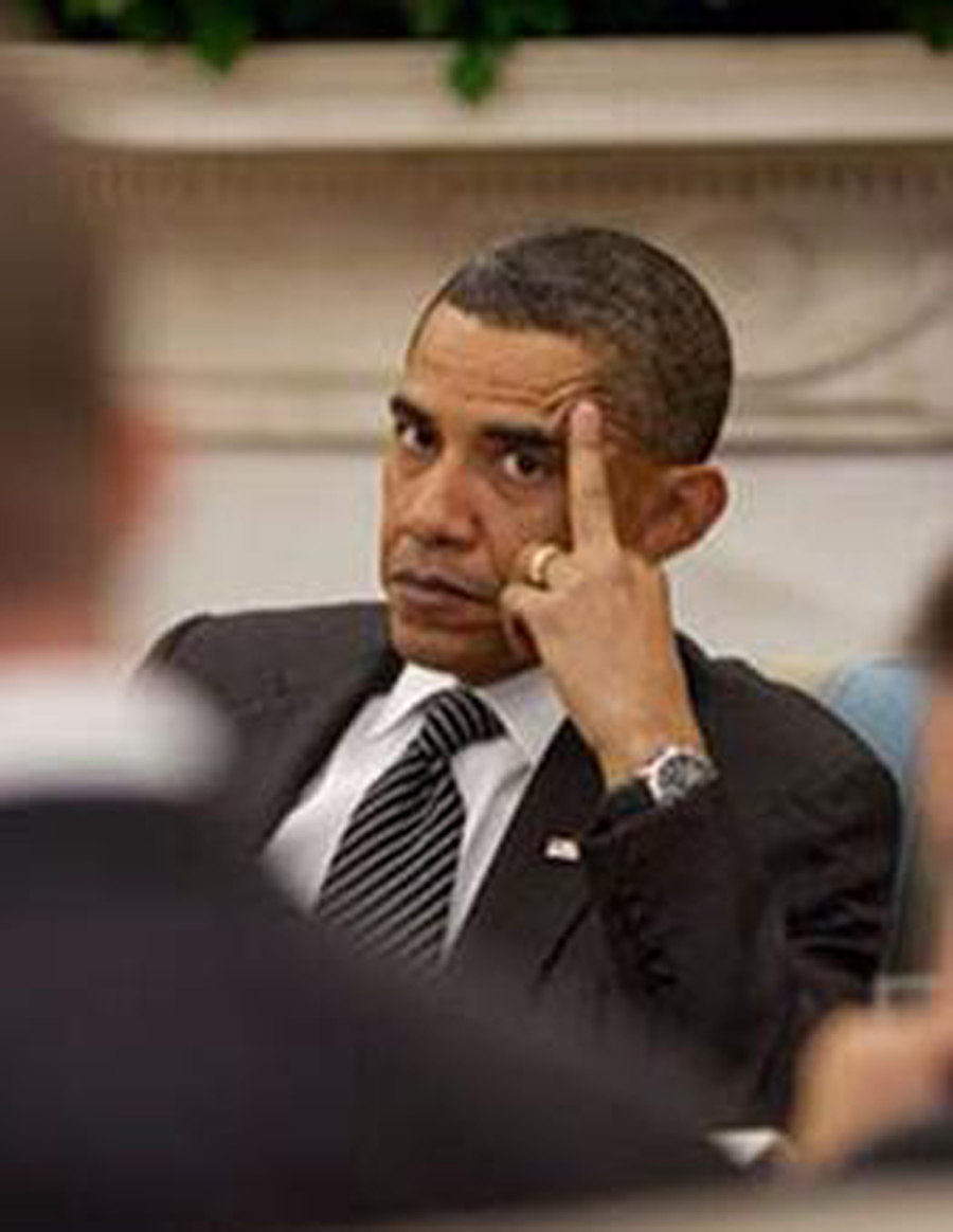 Bush Middle Finger