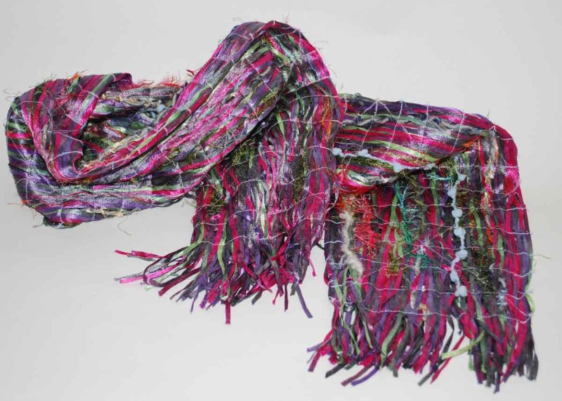  The Quilter How to make a ribbon scarf