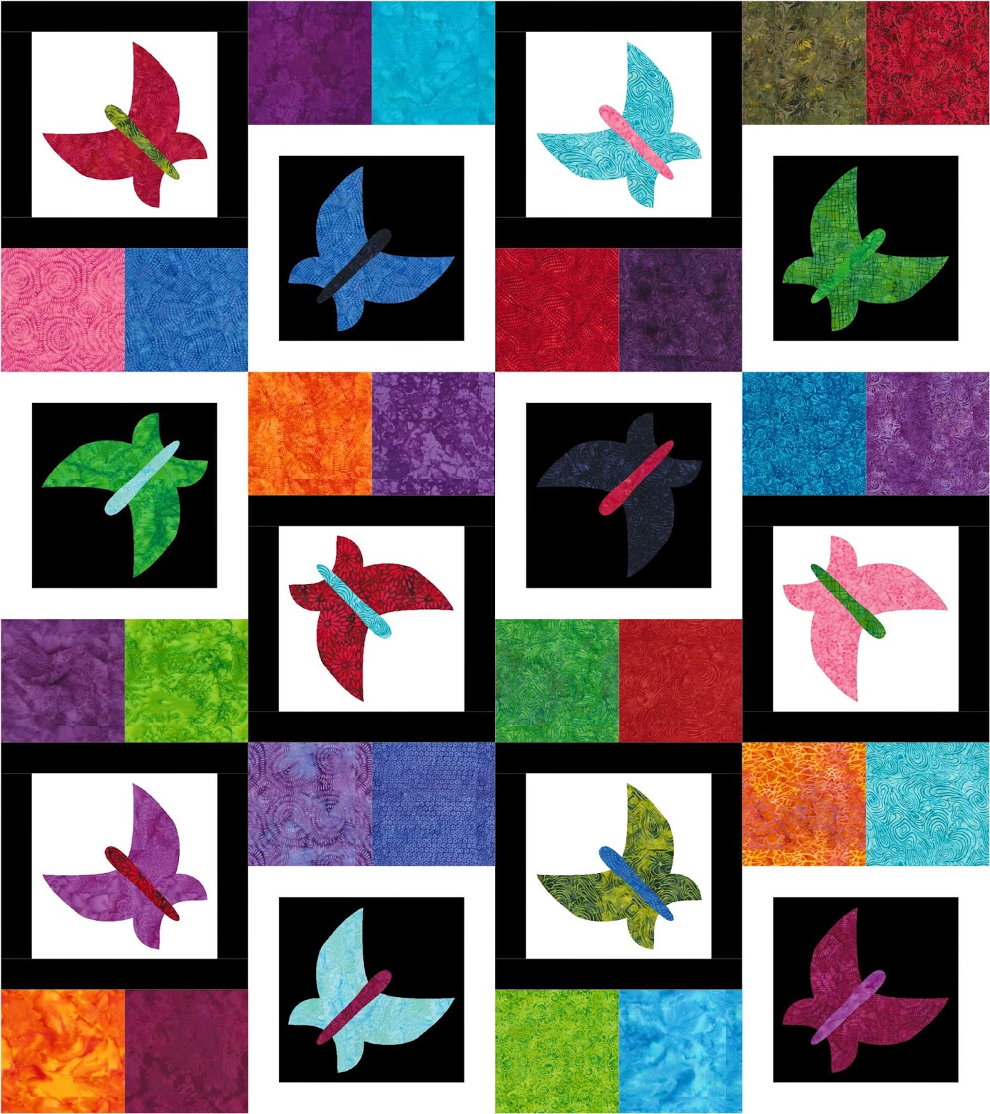 Dancing Butterfly Quilt