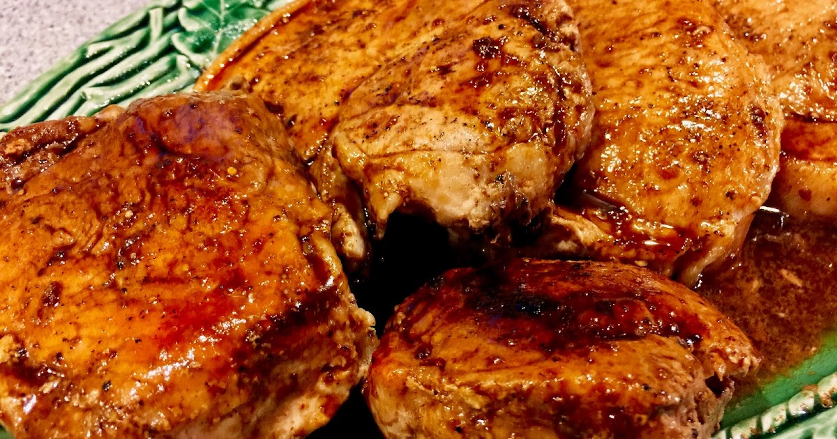 Mustard Pork Chops with Smashed Potatoes and Peas forecast Mustard Pork Chops with Smashed Potatoes and Peas forecast