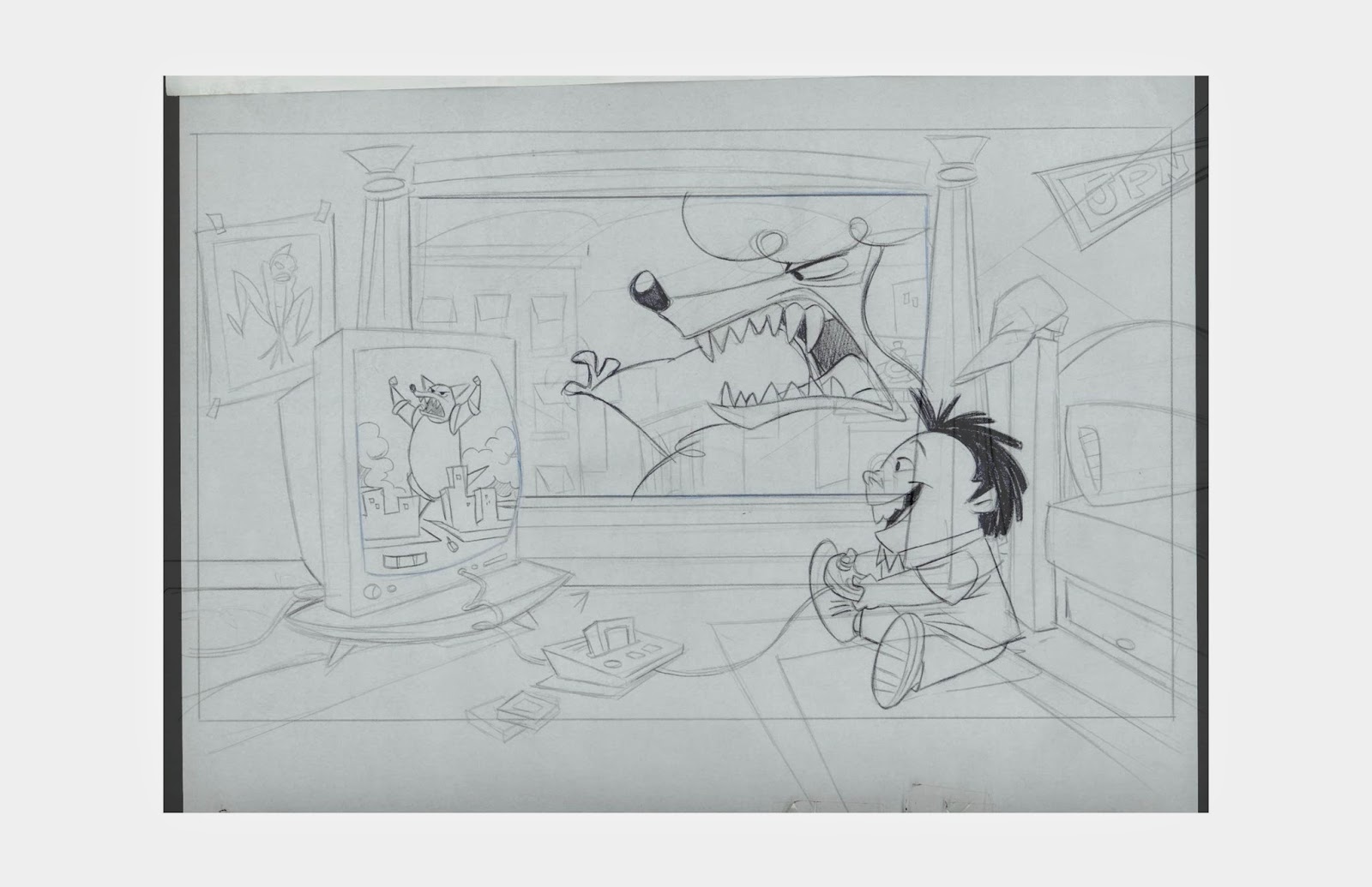 cartoon layouts