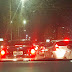 Formação de filas na rodovia BR-101 sul a partir do elevado UFRN sentido Parnamirim