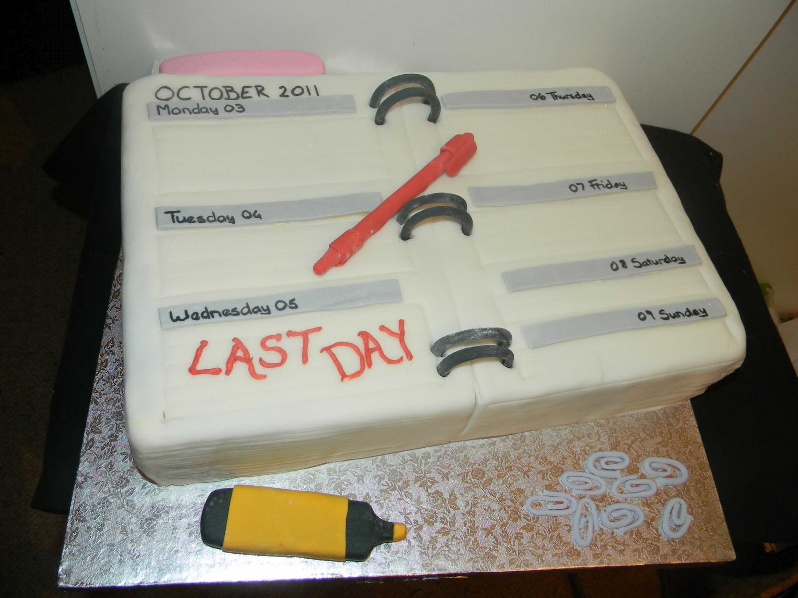 Cakes for the young at heart Farewell cake