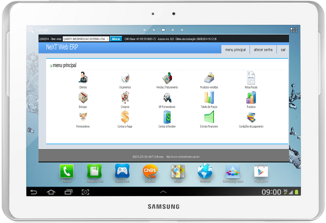 NeXT Web ERP