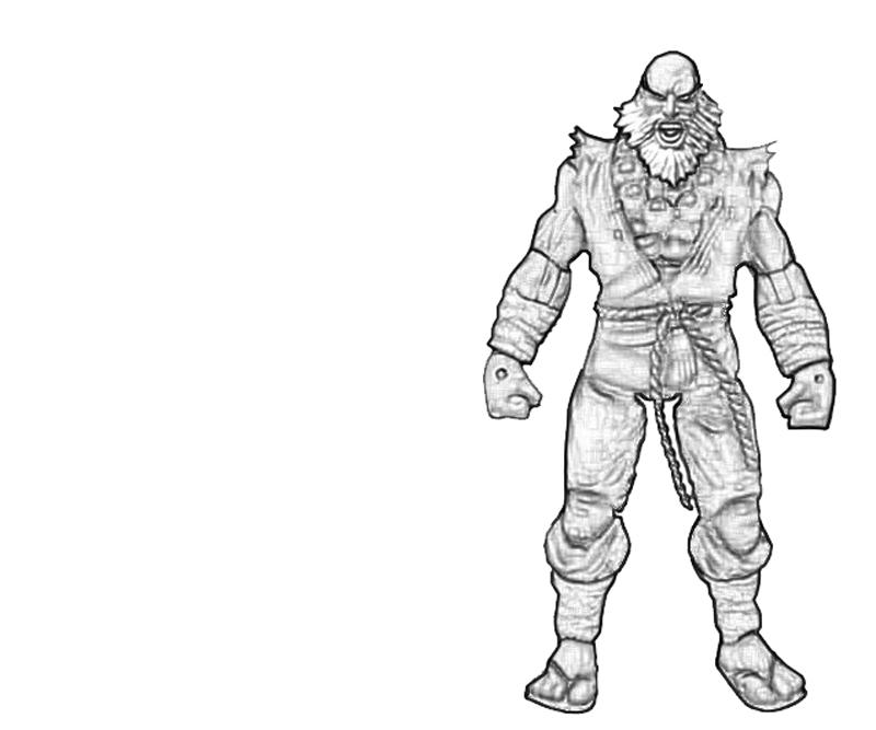 Gouken Battle Cry Coloring Pages gouken-battle-cry-coloring-pages
