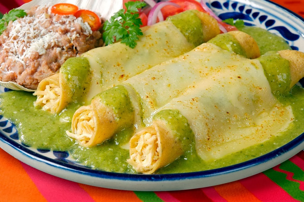 Imagenes, fantasia y color DELICIOSAS ENCHILADAS SUIZAS