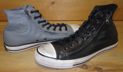 converse double zipper high tops